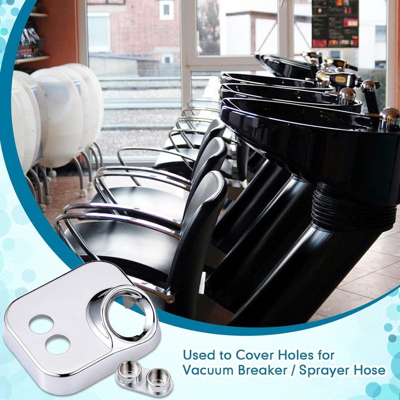 Hortsun Shampoo Bowl Vacuum Breaker Kit Shampoo Bowl Faucet Salon Sink Parts Shampoo Sink Parts for Replacement 16 Pcs  - Image 5