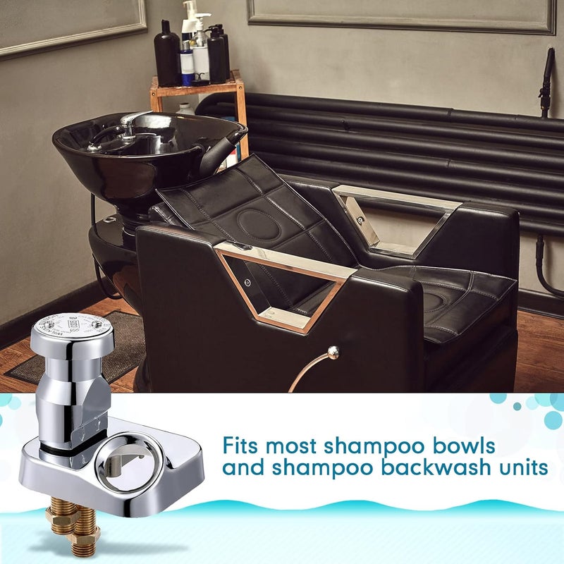 Hortsun Shampoo Bowl Vacuum Breaker Kit Shampoo Bowl Faucet Salon Sink Parts Shampoo Sink Parts for Replacement 16 Pcs  - Image 4