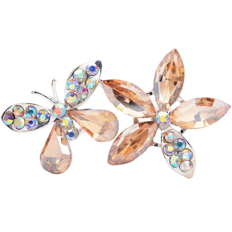 Bememo SS20 AB Crystal Diamond Rhinestones Flat Back Round Rhinestones Iridescent Crystals Round Beads Flat Back Glass (1440 Pieces) - Image 4