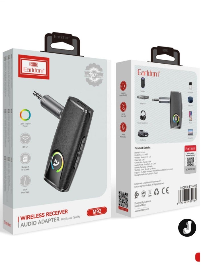 JAJEEK "Newest 2-in-1 Wireless Transmitter and Receiver – Bluetooth Audio Adapter for Wired Headphones, Car & Home Use" - Image 5