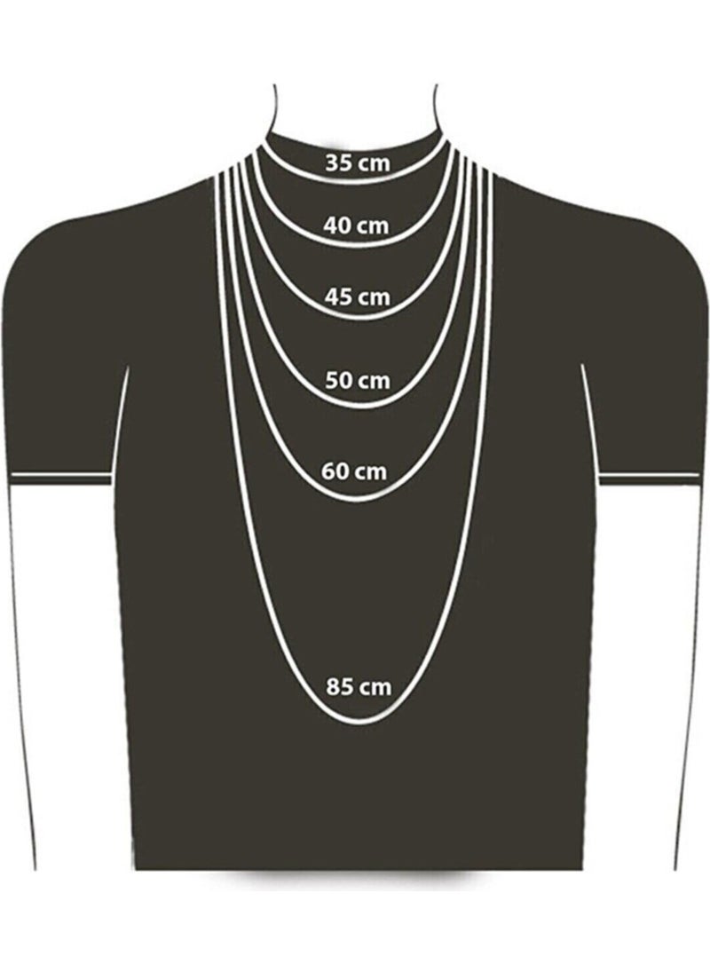The Collection - Antique Silver Plated Dice Detailed Ace of Spades Poker Cards Men's Necklace - Image 1