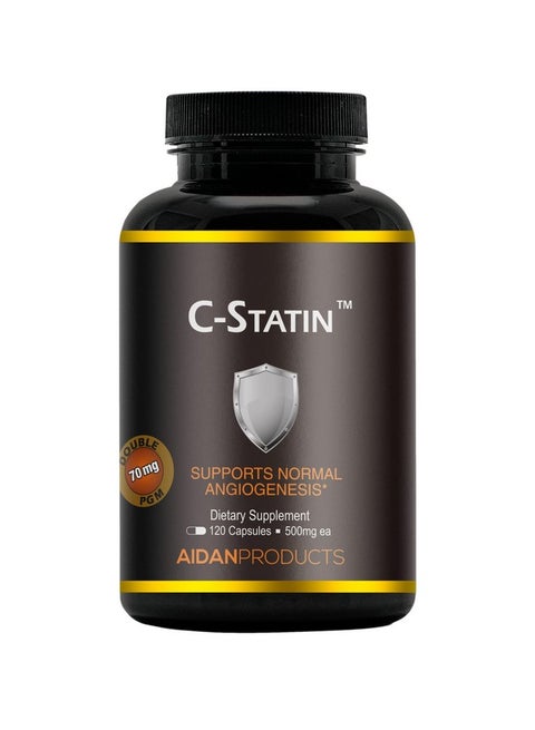 Aidan Products C-Statin Support for Normal Angiogenesis* | Clinically Studied Proprietary Extract (120 Capsules)
