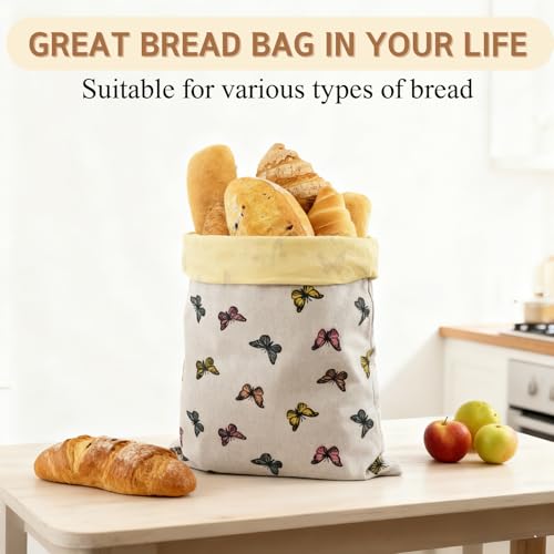 BYTTME 2 Pack Beeswax Bread Bags for Homemade Bread with Zipper, Large 13x17'' Reusable Beeswax Sourdough Bread Storage Bag, Keep Loaves Fresh Longer, Freezer Safe & Airtight, Natural, Zero Waste - Image 5
