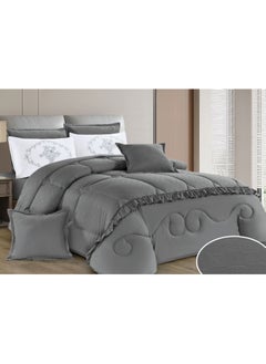 Moon 4 Pieces Royal Luxury Embossed Bedspread for One and a Half Person to Add Beauty and Elegance to Your Room Microfiber Quilt Size 170*220 cm  - Image 1