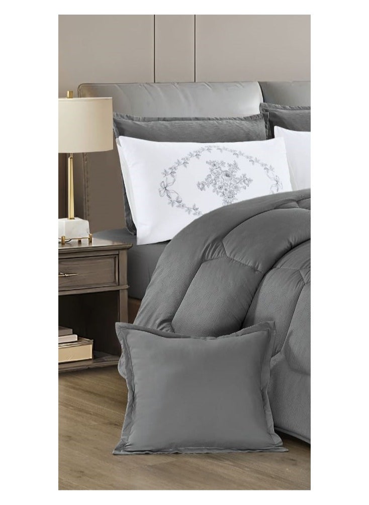 Moon 4 Pieces Royal Luxury Embossed Bedspread for One and a Half Person to Add Beauty and Elegance to Your Room Microfiber Quilt Size 170*220 cm  - Image 2