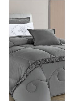 Moon 4 Pieces Royal Luxury Embossed Bedspread for One and a Half Person to Add Beauty and Elegance to Your Room Microfiber Quilt Size 170*220 cm  - Image 3