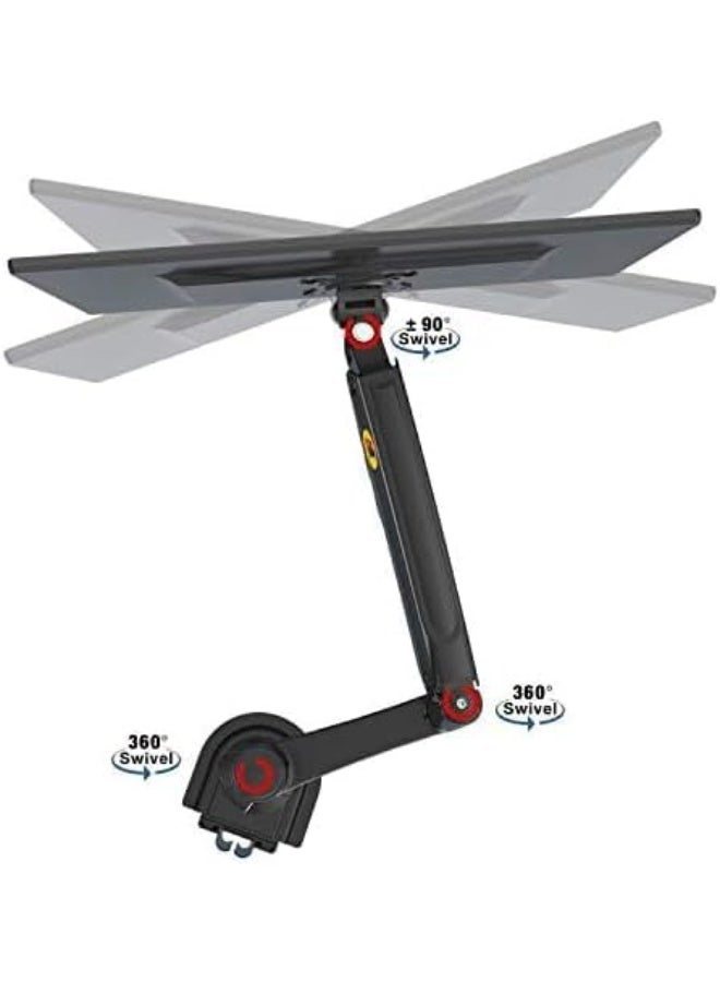 NB Nb H100 Professional 17-30" Monitor Holder Arm Stand with Shock Absorbers & Lift - Image 2