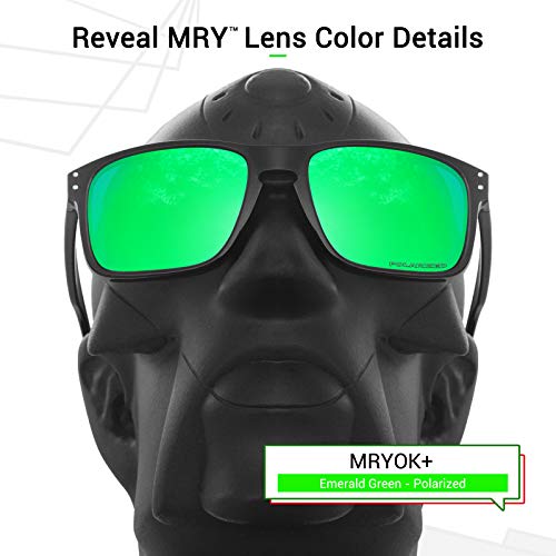Mryok Plus Polarized Replacement Lenses for Oakley Antix OO9077 Sunglasses, HD Polarized, UV Protection, Impact Resistant & Perfectly Fit - Emerald Green - Image 4