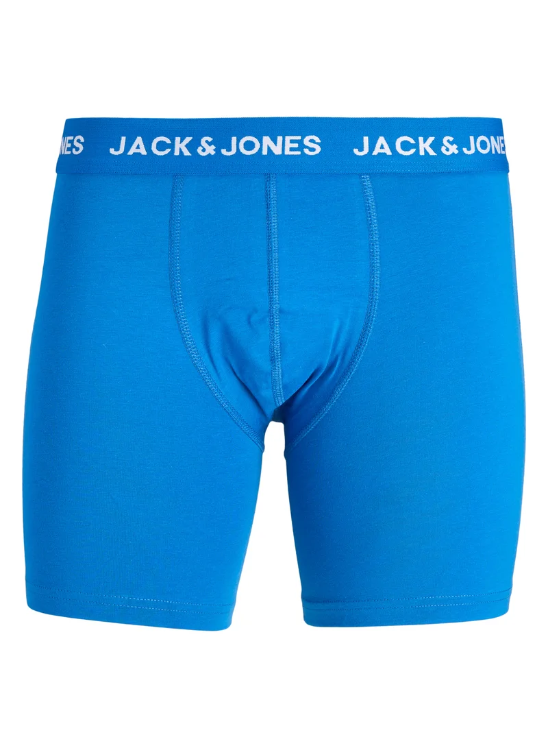 JACK & JONES 3 Pack Logo Band Trunks