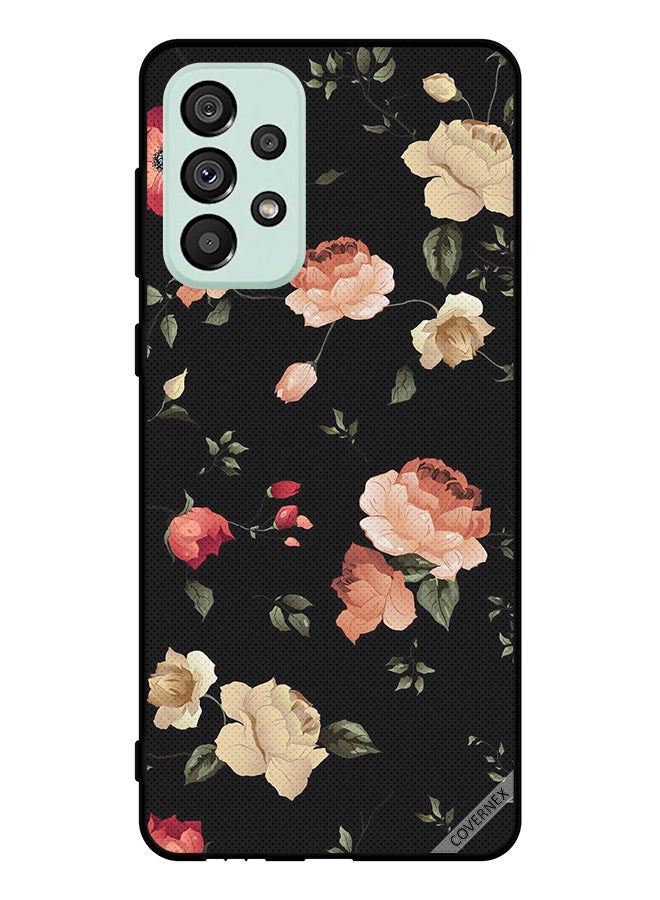 Covernex Protective Case Cover For Samsung Galaxy A73 5G Colorful Lotus  - Image 1