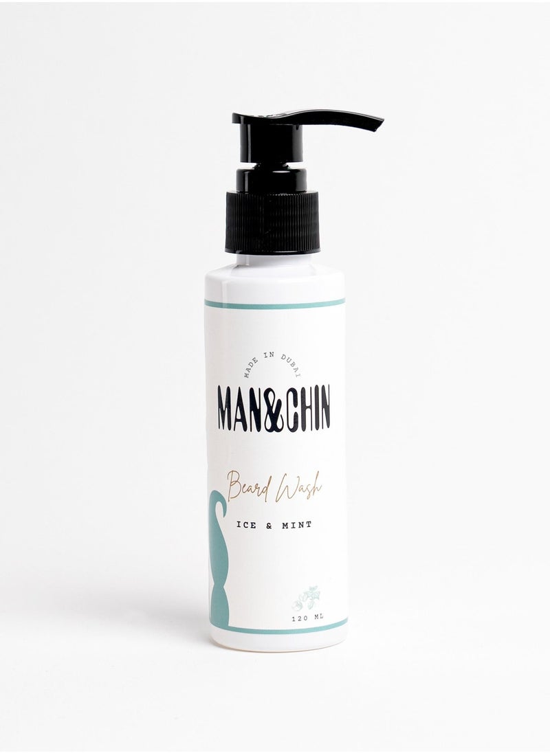 MAN&CHIN Beard Kit - Ice & Mint  - Image 4
