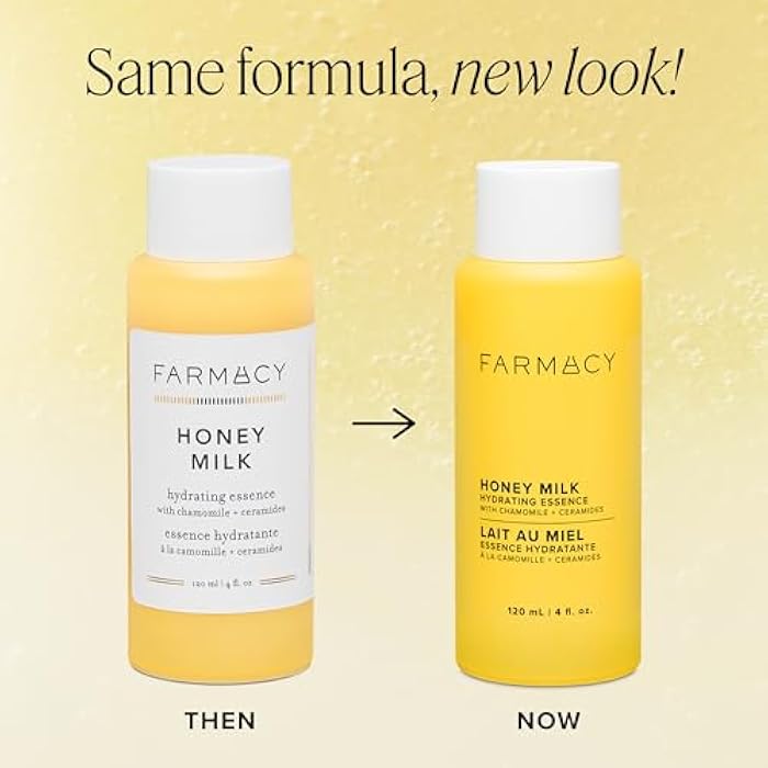 FARMACY إيسنس مرطب من فارمسي - تونر حليب العسل المرطب + إيسنس للوجه لتهدئة وترطيب وتقوية حاجز البشرة - يحضر البشرة لمنتجات العناية بالبشرة أو تطبيق المكياج (120 مل) - Image 2