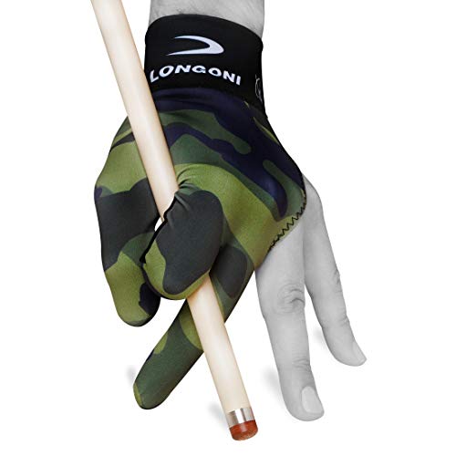 LONGONI Billiard POOL CUE GLOVE Fancy Military 1 for Left hand - Image 1