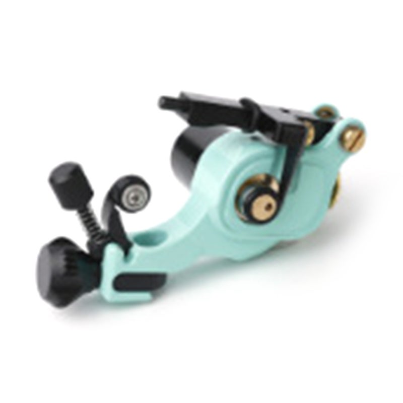 Tattoo Machine Pure Copper-Avocado Color Efficient Fast Secant Line High Rotation Speed Tattoo Equipment - Stable Performance Rapid Thermal Diffusion X2 Shrapnel Motor Machine for Professional Tattoo - Image 1