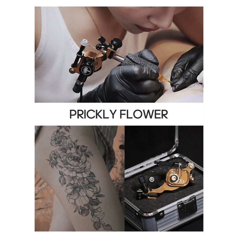 Tattoo Machine Pure Copper-Avocado Color Efficient Fast Secant Line High Rotation Speed Tattoo Equipment - Stable Performance Rapid Thermal Diffusion X2 Shrapnel Motor Machine for Professional Tattoo - Image 3