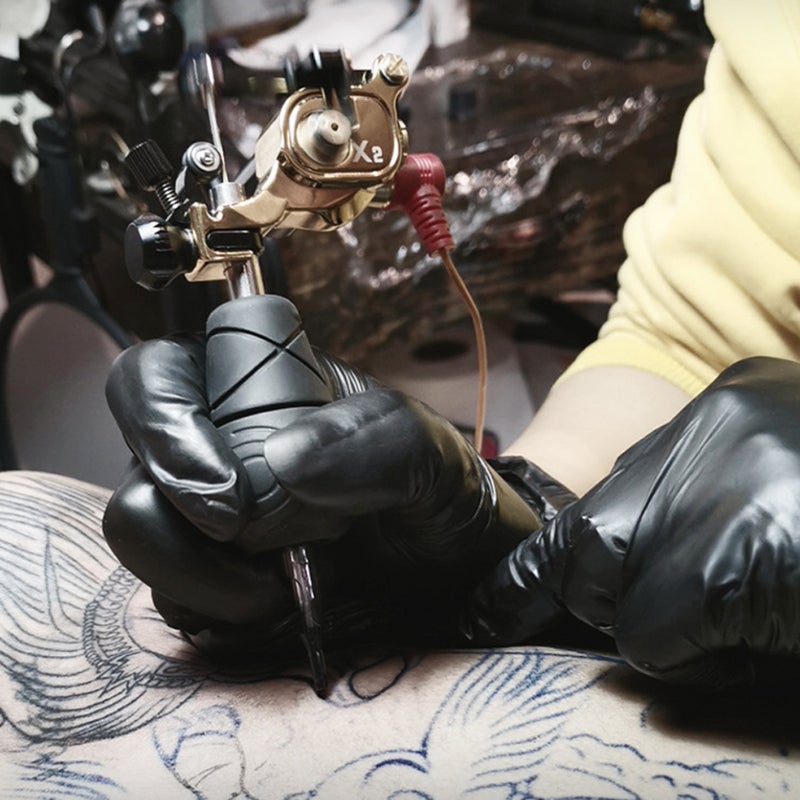 Tattoo Machine Pure Copper-Avocado Color Efficient Fast Secant Line High Rotation Speed Tattoo Equipment - Stable Performance Rapid Thermal Diffusion X2 Shrapnel Motor Machine for Professional Tattoo - Image 5