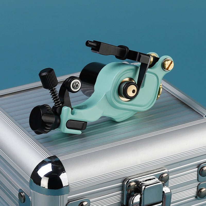Tattoo Machine Pure Copper-Avocado Color Efficient Fast Secant Line High Rotation Speed Tattoo Equipment - Stable Performance Rapid Thermal Diffusion X2 Shrapnel Motor Machine for Professional Tattoo - Image 2
