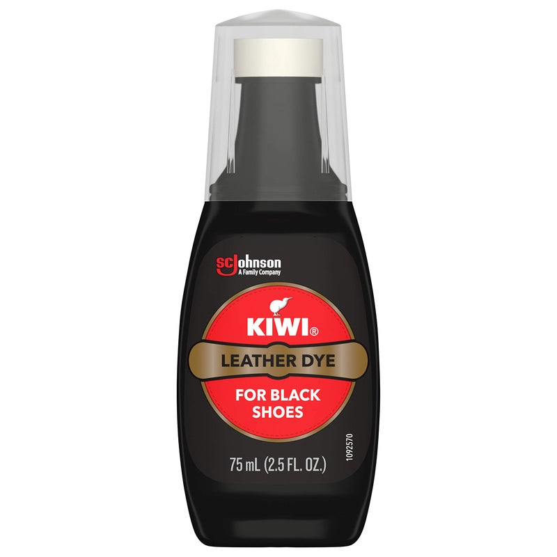 SC Johnson KIWI Leather Dye Black 25 oz 1 Bottle with Sponge Applicator - Image 3