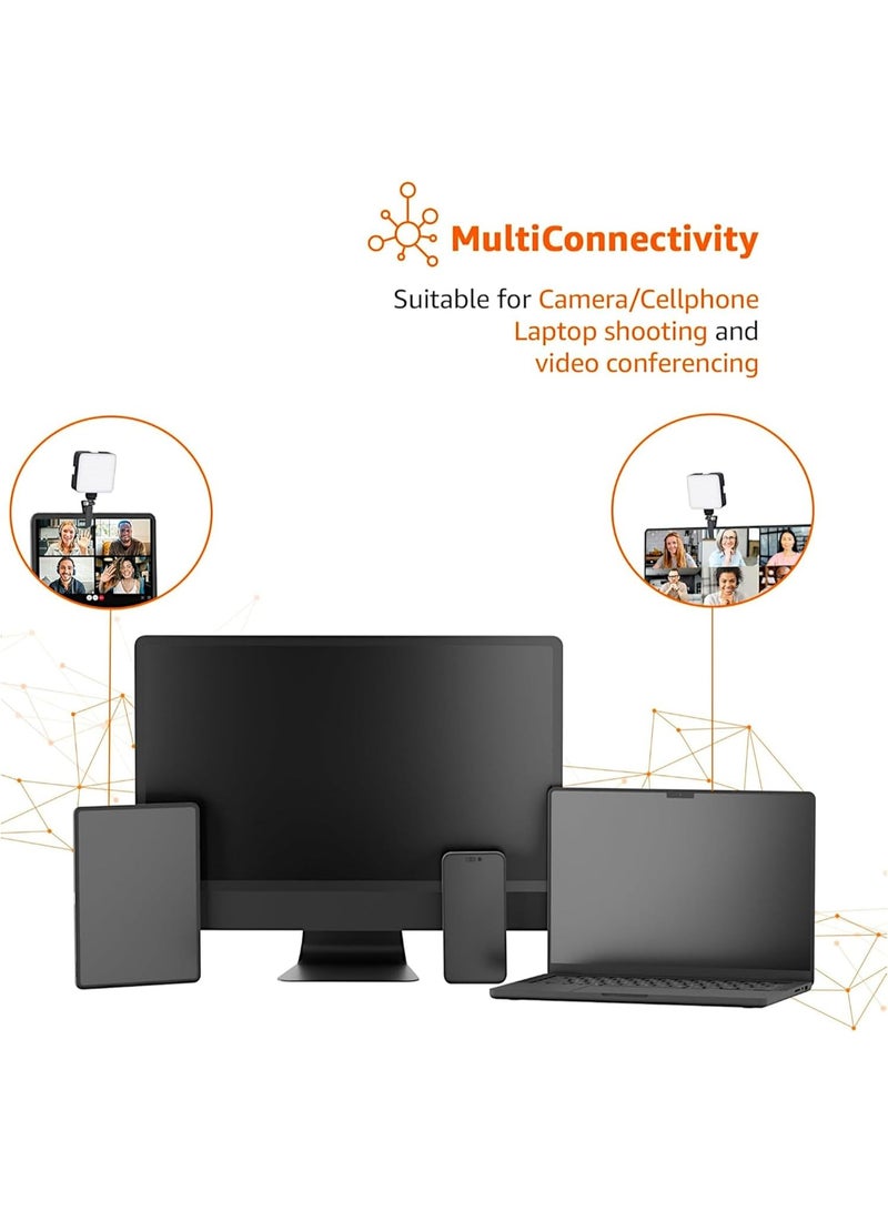 Rechargeable Clip-On Selfie Ring Light – for Mobile, Laptop, Tablet & PC – Perfect for Video Calls, Photography & Makeup - Image 4