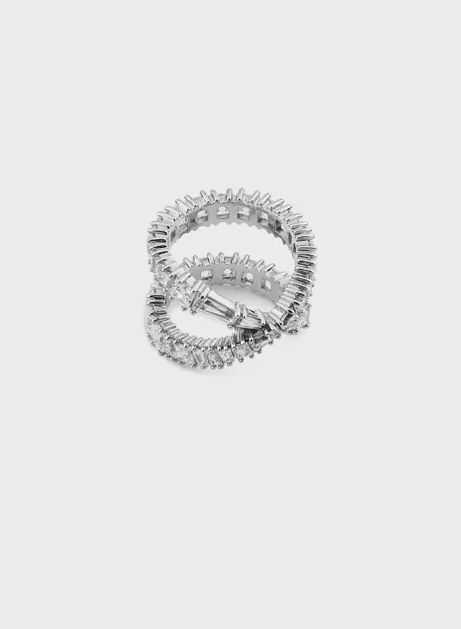 Swarovski silver Hyperbola Ring for Women | Best Price UAE