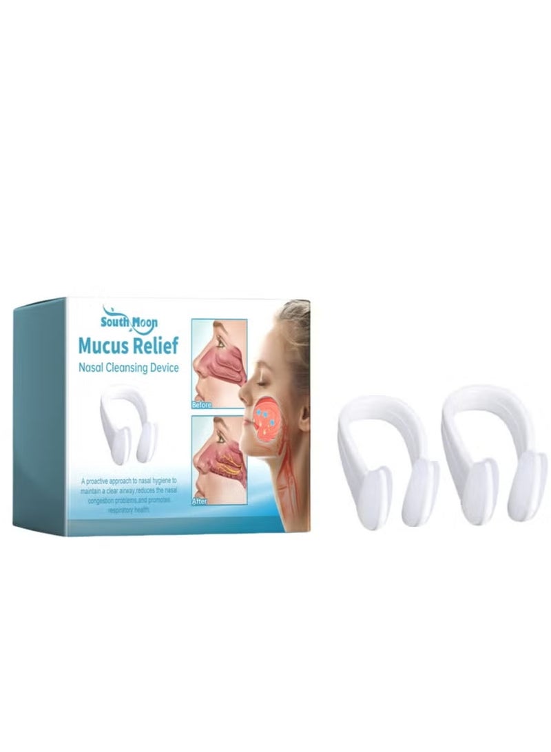 SOUTH MOON Nasal Cleaner Relieves Nasal Congestion and Nasal Discomfort Nasal Health Care Device 2 pcs - Image 1