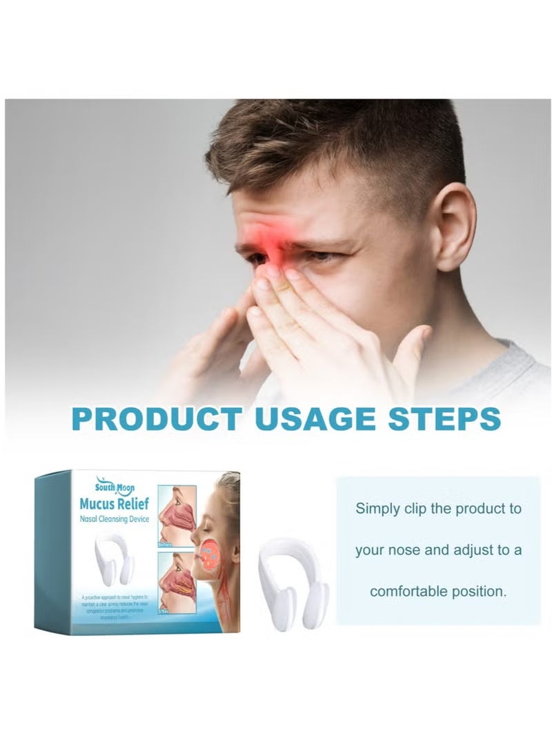 SOUTH MOON Nasal Cleaner Relieves Nasal Congestion and Nasal Discomfort Nasal Health Care Device 2 pcs - Image 3