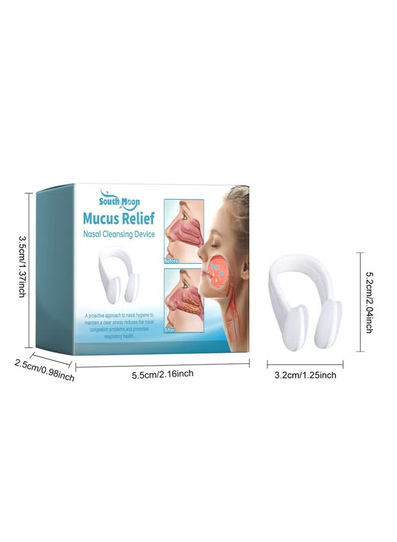 SOUTH MOON Nasal Cleaner Relieves Nasal Congestion and Nasal Discomfort Nasal Health Care Device 2 pcs - Image 4