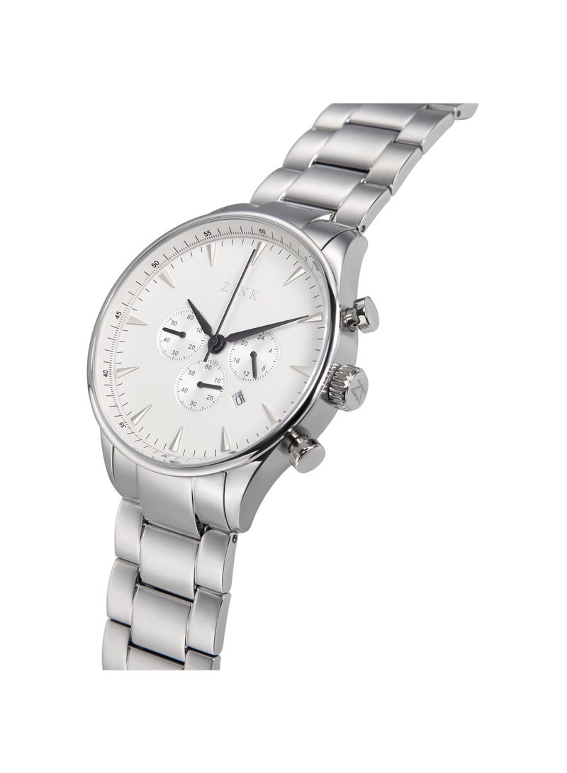 زنك ساعة ZINK ZK127G2SS-16 الأنيقة - ساعة رجالية عصرية من الفولاذ المقاوم للصدأ - Image 2