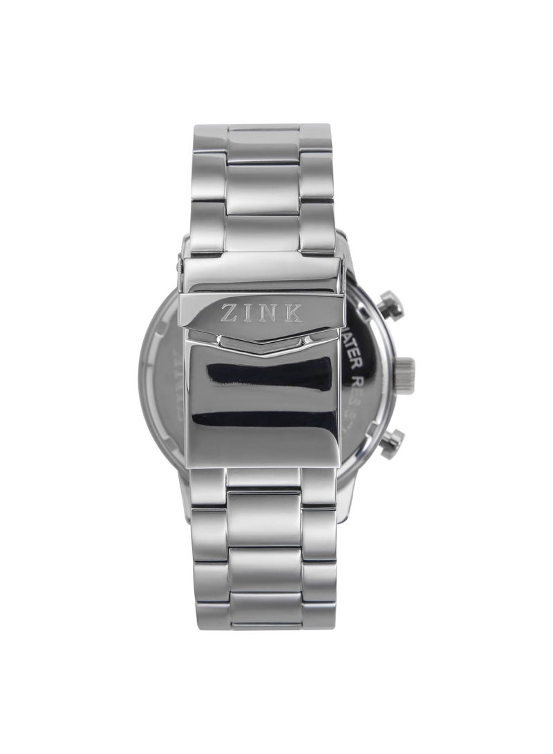 زنك ساعة ZINK ZK127G2SS-16 الأنيقة - ساعة رجالية عصرية من الفولاذ المقاوم للصدأ - Image 3