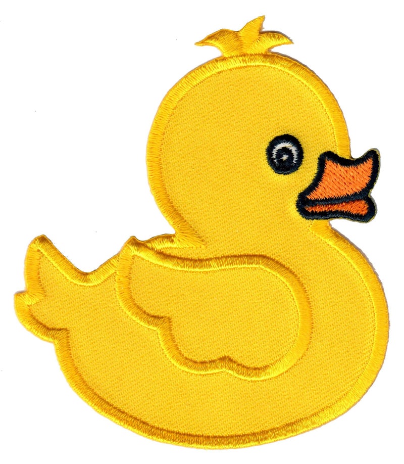 PatchMommy Duck Patch Iron OnSew On  Appliques for Kids Children
