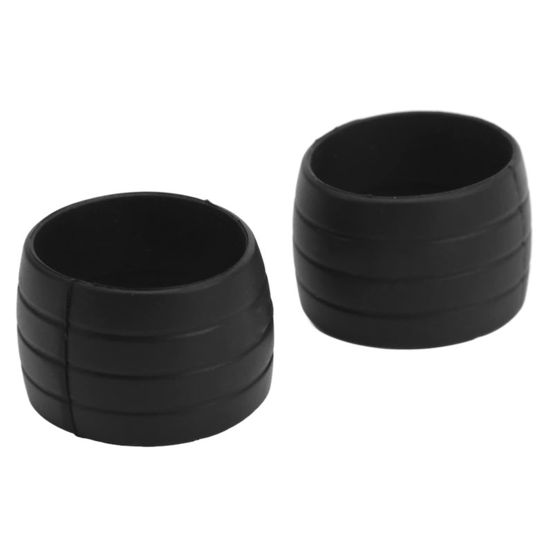 Silicone Handlebar Tape Fixing Loops Anti Skid Grip Wrap 2 Pack Black - Image 5