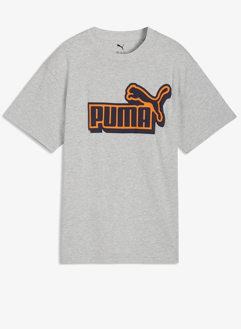 PUMA Youth Essential Logo Graphic T-Shirt - Image 4