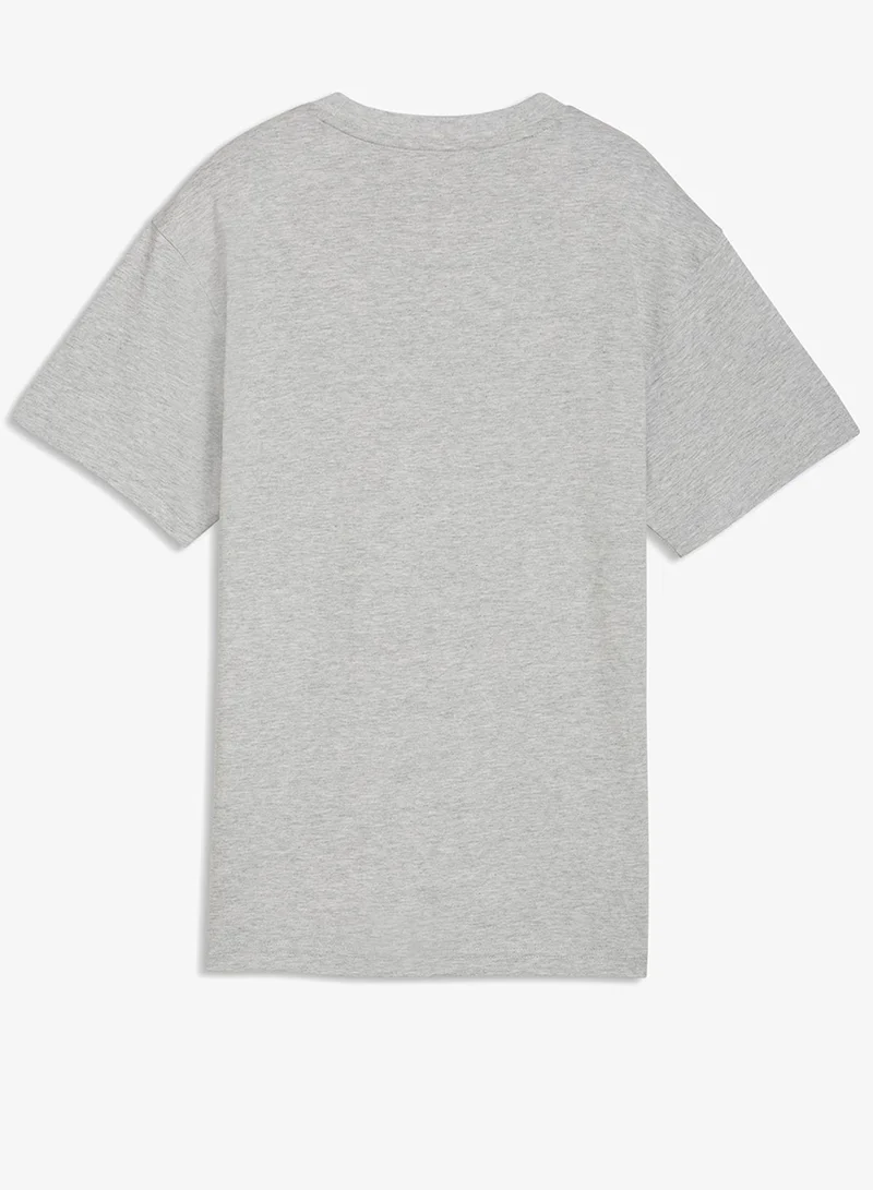 بوما تيشيرت برسومات شعار أساسي للشباب