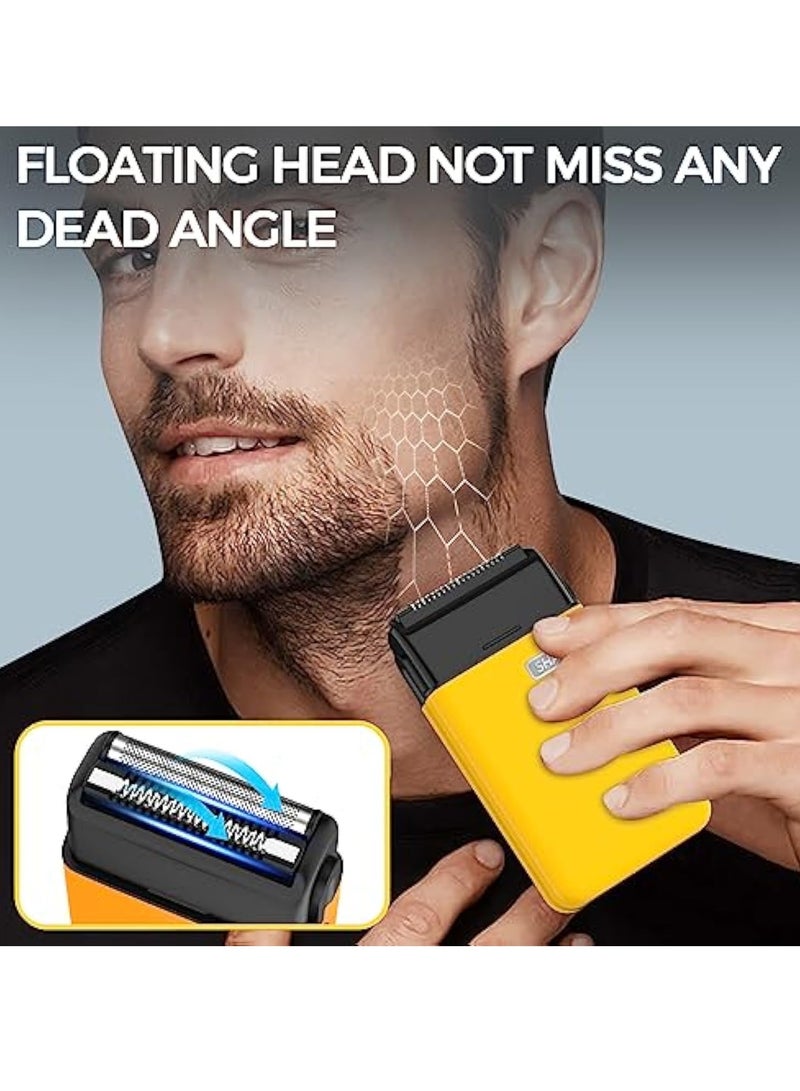 KASTWAVE Electric Shavers for Men, Electric Razor for Men, Foil Shaver, Portable Men’s Travel Facial Hair Groomer, Cordless Rechargeable Shaving, Mini Shaver for Shaving Face Close Shave - Image 2