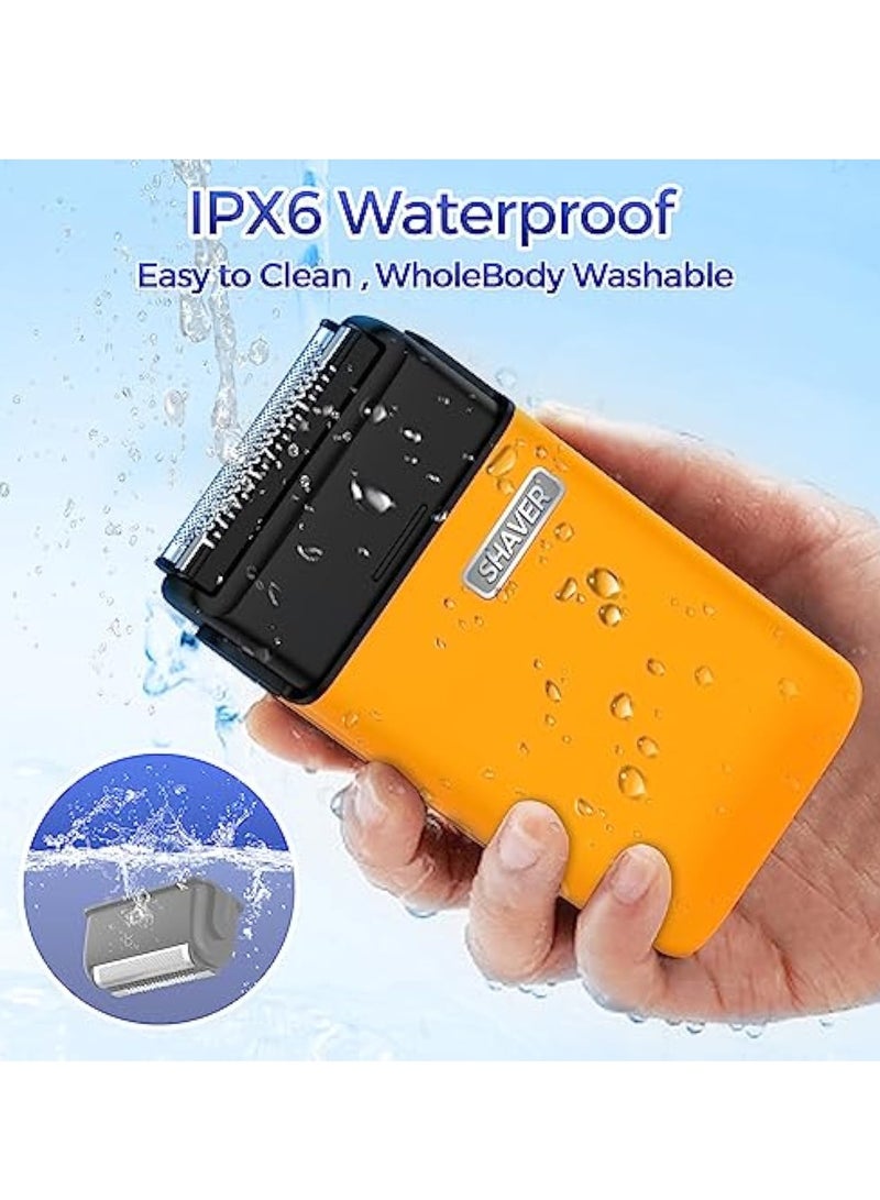 KASTWAVE Electric Shavers for Men, Electric Razor for Men, Foil Shaver, Portable Men’s Travel Facial Hair Groomer, Cordless Rechargeable Shaving, Mini Shaver for Shaving Face Close Shave - Image 4