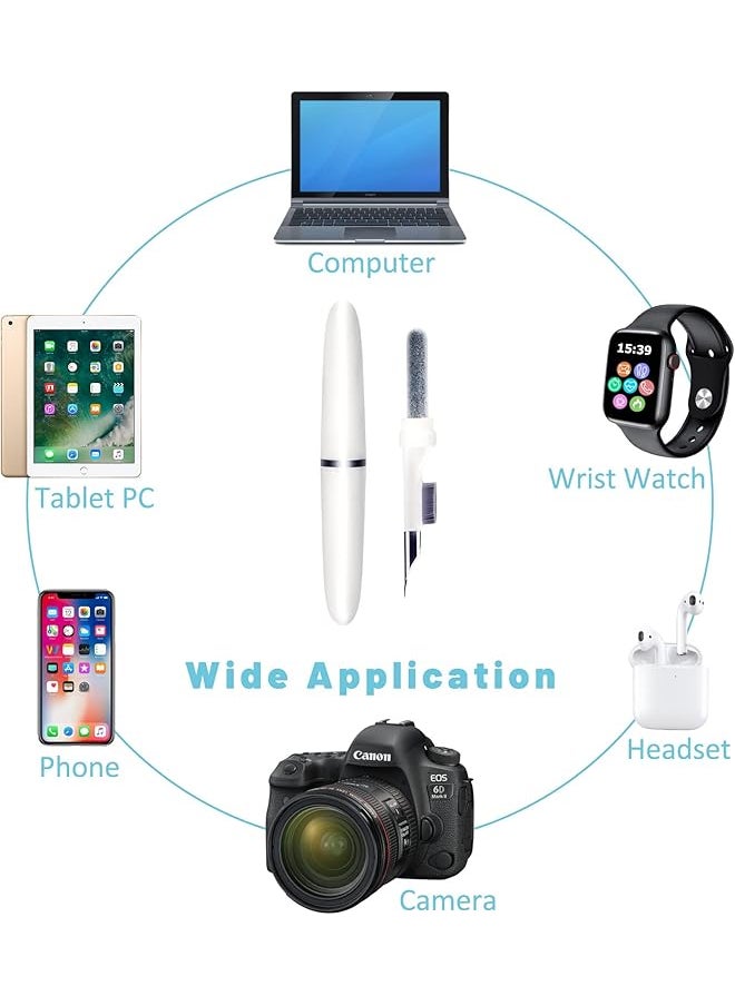 erorex - 2022 New Cleaner Kit For Airpods Pro And 1 2 Multifunction Cleaning Pen With Soft Brush For Bluetooth Earphones Case White1.0 - Image 1