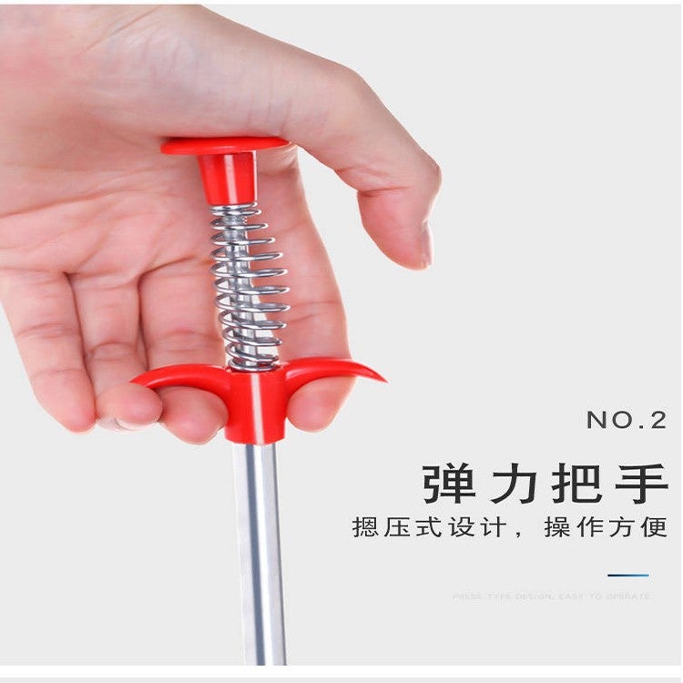 Four-Claw Picker, Pipe Dredge, Bendable Hand Pinch Sewer Picker, Dredge Garbage Clip - Image 5