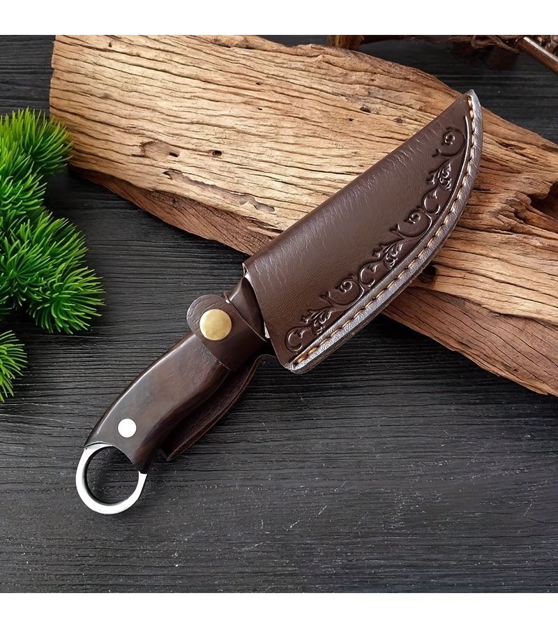 Thickened Durable Small Pointed Knife Sheath for Outdoor Camping Barbecue Cooking - Image 4