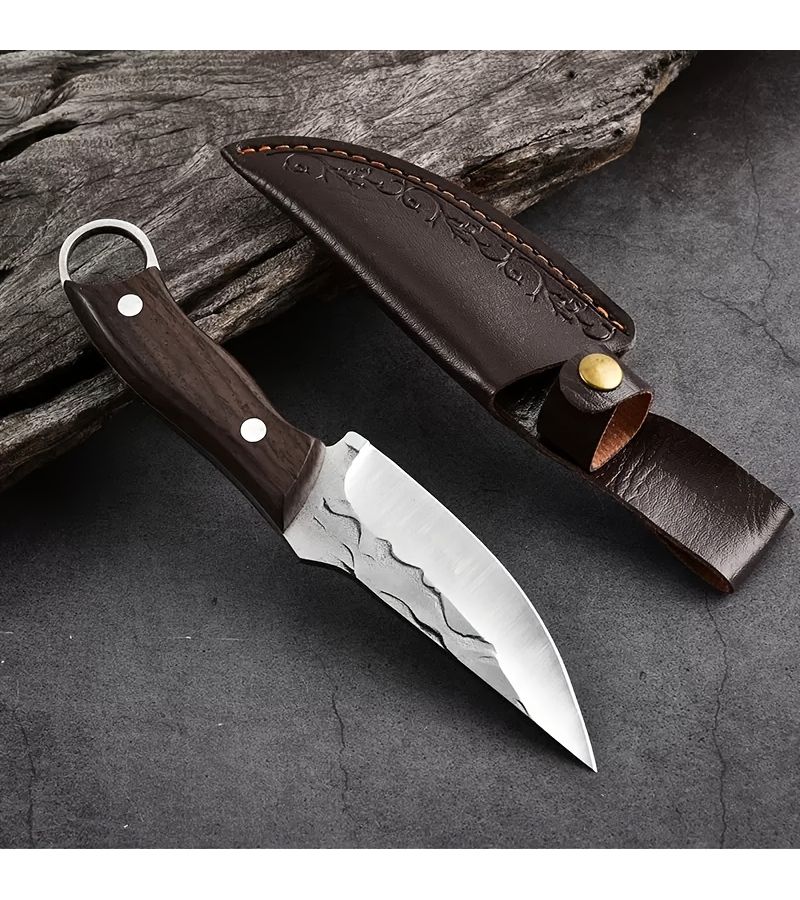 Thickened Durable Small Pointed Knife Sheath for Outdoor Camping Barbecue Cooking - Image 1