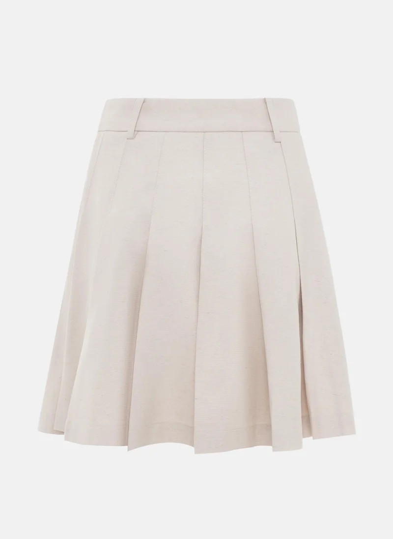 Lichi Suit mini skirt with pleats