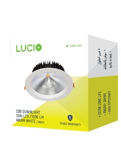 Lucio 10W 1000 Lumen Downlight Recessed Light Warm White 12 x 34.544 x 5.08 cm 6991067013000  - Image 1