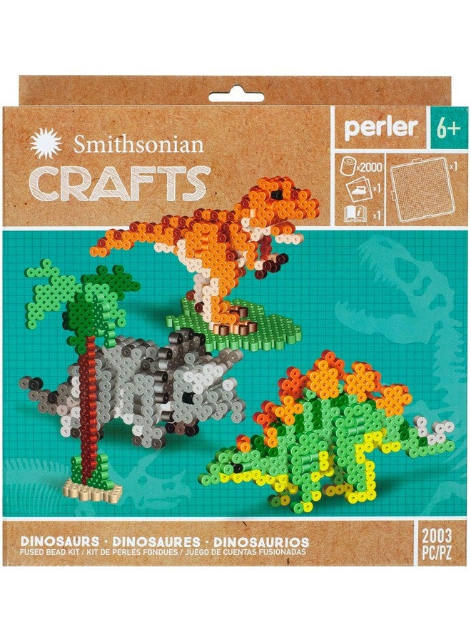 Perler Smithsonian Dinosaurs 3D Beads Kit, 2000pcs - Image 1