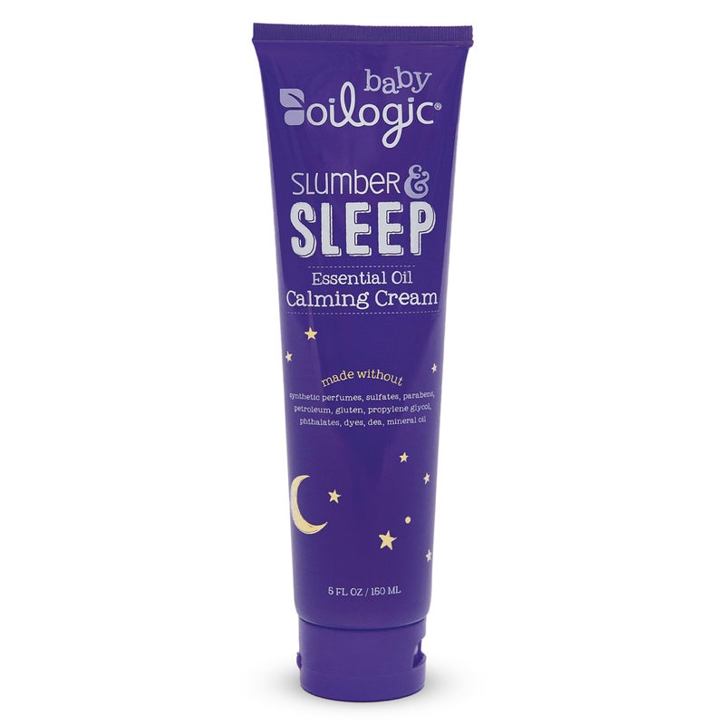 Oilogic Slumber & Sleep Baby Lotion - Gentle Calming Cream with 100% Pure Essential Oils for Smooth & Moisturized Skin - Pediatrician-Tested, Safe for Babies & Toddlers Baby Essentials Skincare - Image 1