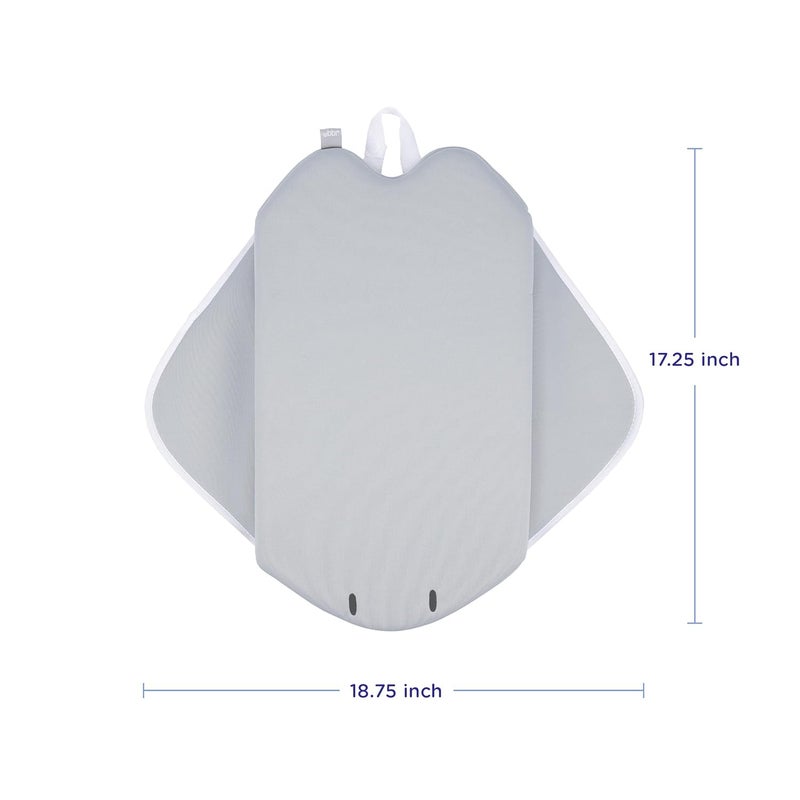 ubbi Cushioned Kneeler Pad, Non-Slip, Baby and Toddler Bath Time Must Have Accessory for Parents, Gray - Image 2