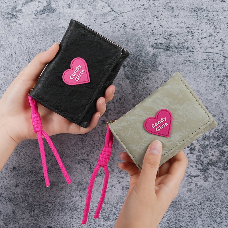 Multifunctional Solid Color PU Leather Wallet, RFID Blocking Design Portable Daily Storage Purse for Cards Cash Coin Business Use - Image 1