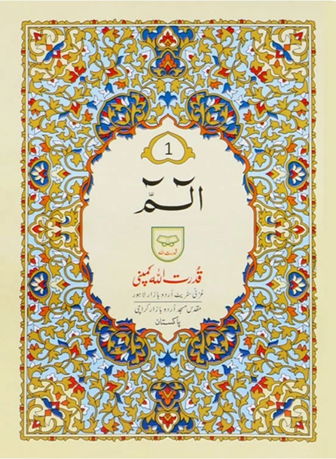 Tajweed 30 parts 100 Quran consisting of 30 paragraphs in Urdu script, large size plain paper 17 * 24 cm - Image 3