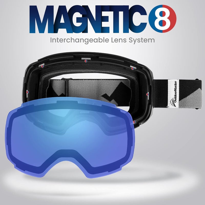 OutdoorMaster Ski Goggles PRO Replacement Lens - 20+ Choices - Image 2