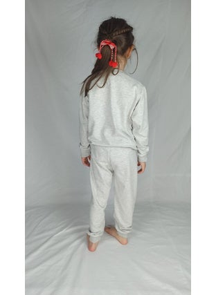 Girl Waiter Gray Printed Cotton Tracksuit Set - pzsku/Z76A1ADC69563A89A2C45Z/45/_/1725721587/aa3bb909-3452-4cef-9362-f2319d5f7b35