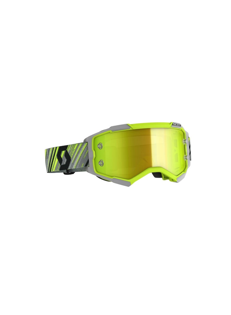 Scott Fury Chrome Motocross Goggles - Image 1