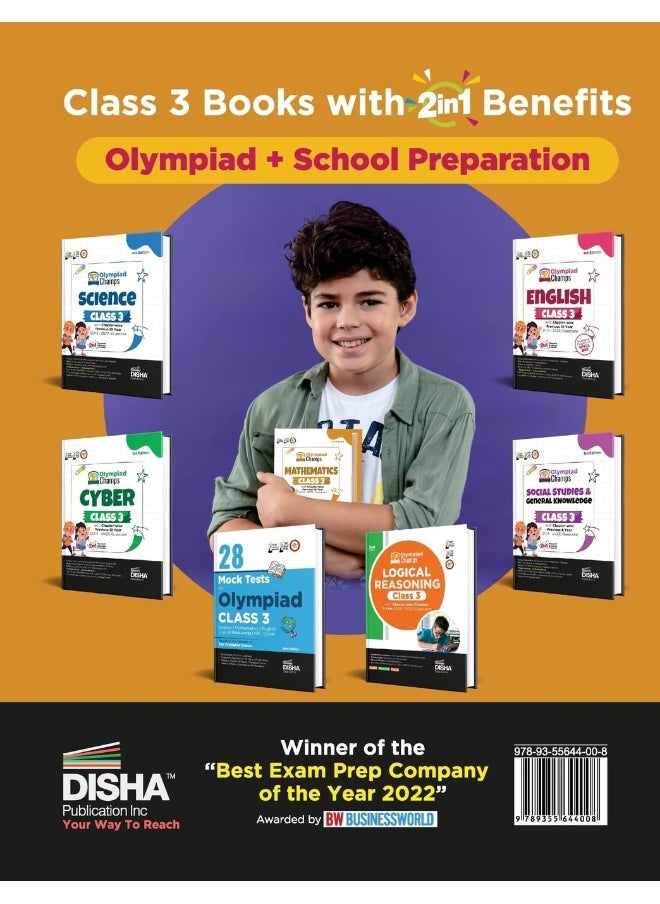 null - Olympiad Champs Mathematics Class 3 with Chapter-wise Previous 10 Year (2013 - 2022) Questions 5th Edition | Complete Prep Guide with Theory, PYQs, Past & Practice Exercise | - Image 1